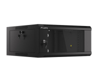 LANBERG Wisząca 19" 4U 600x600mm jednosekcyjna WFFA (czarna) - 1192165 - zdjęcie 1